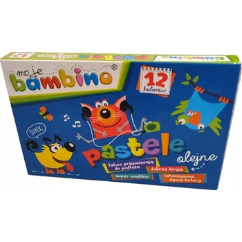 Pastelka Olejové pastelky bambino 12 barev