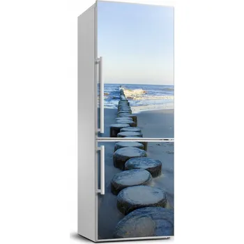 Fototapeta Foto Nálepka Skin na lednici - Krajina: Vlnolam