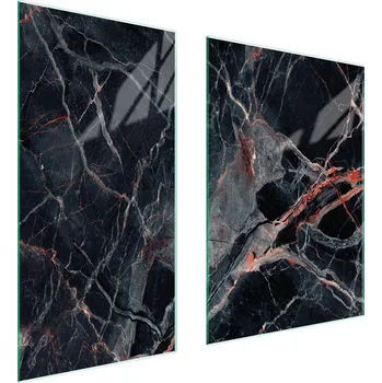 Kuchyňské prkénko Krájecí deska TMK ArtDeko sklo 2 ks