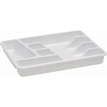 Příborník do zásuvky Organizér do zásuvky na příbory Curver Gray