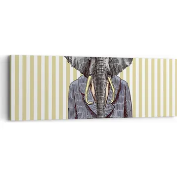 Obraz Obraz na plátně do obývacího pokoje ložnice 90x30 abstrakce foto obrazy na zeď