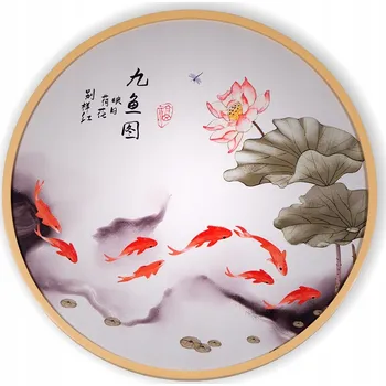 Obraz Obraz v rámu, Asie, Kapři Koi