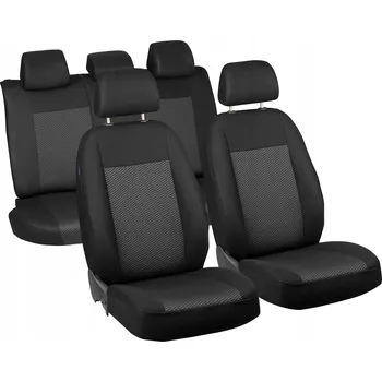 Moto bunda Potah na celou sadu sedadel Zakszwalnia čalounická látka černá univerzální