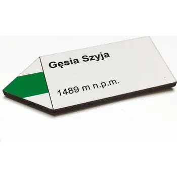 Obraz Magnet dřevěná Vyrypa štít Gęsia Szyja