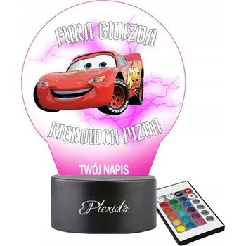 Lampička Noční lampa Plexido vícebarevná