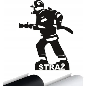 Samolepicí dekorace na vozidlo SAMOLEPKA HOBBY HASIČ HASIČI SDH 15x12cm