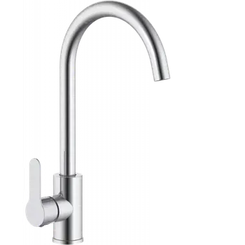 Vodovodní baterie JB Sanitary Dřezová stojánková baterie nerez H10 16 01