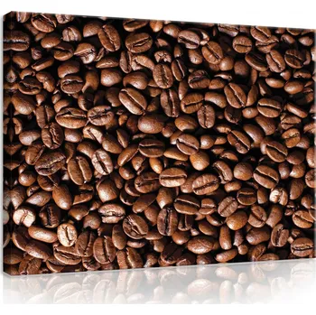 Obraz OBRAZ NA PLÁTNĚ CANVAS 100x75 KÁVA ZRNKOVÁ KÁVA