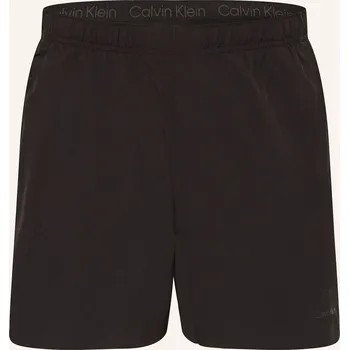 Pánské plavky Calvin Klein Pánské Koupací Šortky Ck Tech, černá, 56/XXL
