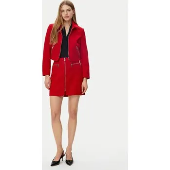 Dámská sukně Morgan Mini sukně 241-JADA Červená Straight Fit 38