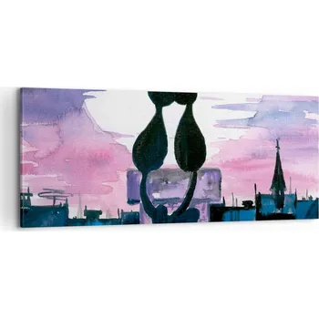 Obraz Foto obraz na plátně 100x40 zvířata obývací pokoj ložnice na zeď velký