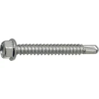 Vrut SCH Samovrtný šroub se šestihrannou hlavou DIN7504K, ocel pozink (prodej po balení) Varianta: Samovrtný šroub se šestihrannou hlavou DIN7504K 4.2x13, ocel pozink