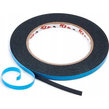 Lepicí páska OBOUSTRANNÁ MONTÁŽNÍ PÁSKA PĚNOVÁ 6MM X 5M ČERNÁ