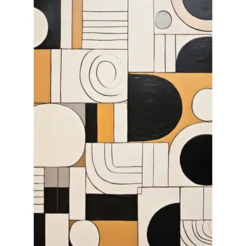 Plakát Plakát Koláž Kontrastů bez rámu 40 x 55 cm