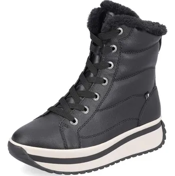 Dámské kozačky Rieker Dámská kotníková obuv RIEKER REVOLUTION W0963-01 černá W4 43