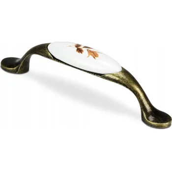 Nábytkové kování Nábytková úchytka klasická zlatá matná 12,6 x 2 x 3,4 cm