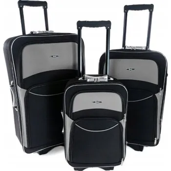 Sada kufrů PELLUCCI RGL 773 Černo-modrá