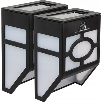 Venkovní osvětlení Venkovní nástěnné svítidlo Maclean čiré, černé, integrovaný LED zdroj 0,2 W