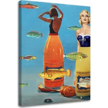 Obraz Obraz Ženy v lahvově zelených sukních 80x120