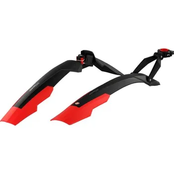 Blatník na kolo Simpla sada blatníků ADHD SDL Long 27.5-29 (černá/červená)