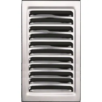 Větrací mřížka Ventilační mřížka Ventilační Awenta stříbrná