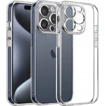 Pouzdro na mobilní telefon Zadní Kryt KrainaGSM pro Apple iPhone 15 Pro Max bezbarvý