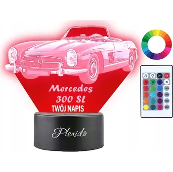 Lampička Plexido vícebarevná Noční lampa