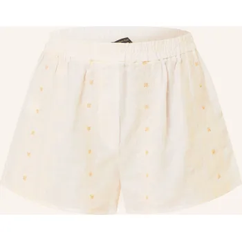 Dámské kraťasy Greek Archaic Kori Dámské Lněné Šortky Pixel, bílá / režná, 38