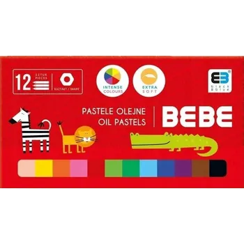 Kresba OLEJOVÉ PASTELKY 12 BAREV B&B TLUSTÉ INTERDRUK