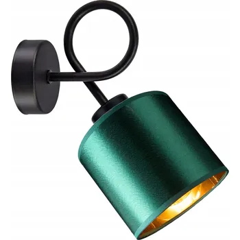 Nástěnné svítidlo Nástěnná lampa s objímkou E27 LOFT zlaté stínidlo