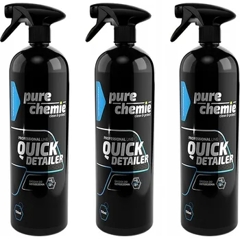 Sada x3 Pure Chemie Quick Detailer 750ml pro lesk a ochranu laku