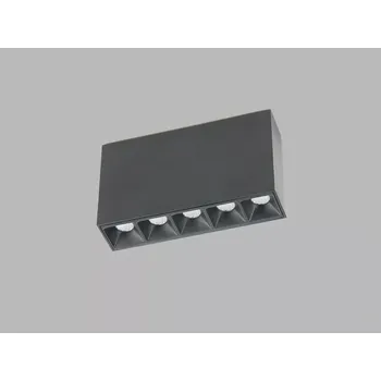 Bodové svítidlo Svítidlo LINEAR ON 5, B STROPNÍ ČERNÉ - LED2 Lighting (Svítidlo LINEAR ON 5, B STROPNÍ ČERNÉ - LED2 Lighting)