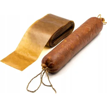 Vrták Bílkové střívko karamel, průměr 80 mm, 5 m, na klobásy a uzeniny