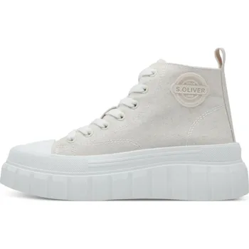 Dámské tenisky s.Oliver dámské kotníkové tenisky na platformě 5-25201-44 přírodní Velikost: 38