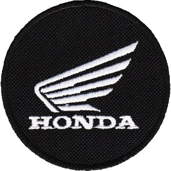 Nášivka VAR Nášivky, nášivka HONDA 8 cm PRAVÁ ČZ-BÍLÁ