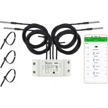 Termostat Teplotní senzor Sonoff BASIC R2 s Wi-Fi připojením