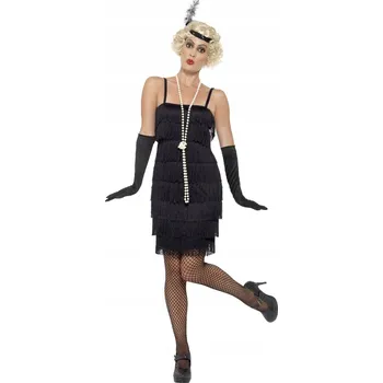 Karnevalový kostým Kostým FLAPPER 20. léta FLIRCIARA retro krátký M