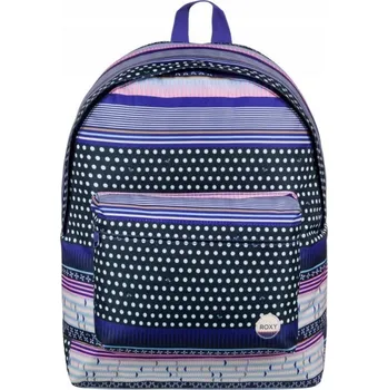 Školní batoh vícekomorový Roxy růžový, vícebarevný 24 l