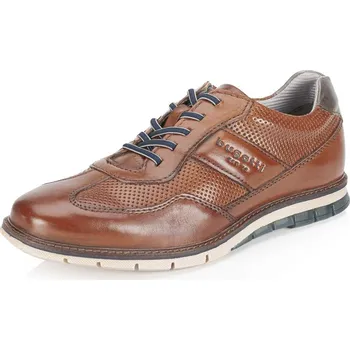 Pánské polobotky Bugatti Pánské polobotky BUGATTI 9711C-6300 hnědá S5 45