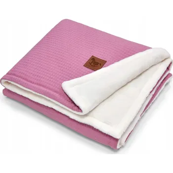 Dětská deka Dětská zimní deka bavlna s plyšem oboustranná 75x100 cm