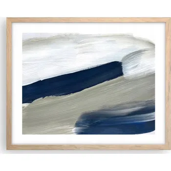 Obraz Obraz plakát na zeď v rámu světlý dub 50x40 cm foto do obýváku