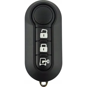 Autoklíč Pouzdro klíče dálkového ovládání Fiat 3 tlačítka planžeta SIP22