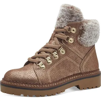 Dámské kozačky Tamaris Dámská kotníková obuv TAMARIS 26263-43-900 hnědá W4 38