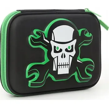 Penál ŠKOLNÍ PENÁL VYSTUŽENÝ pro chlapce motiv Minecraft ČERNÝ