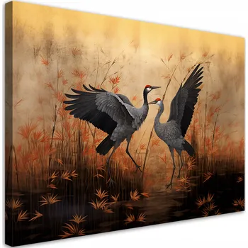 Obraz Obraz na plátně, Jeřáb Příroda Ptáci 60x40