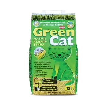 Podestýlka pro kočku Stelivo písek Green Cat hrudkující, 12 l, bezprašný, ekologický