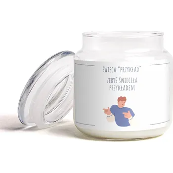 Svíčka Parafínová vonná svíčka Bavlna Prezentonauci 1 ks