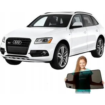 autokoberec Záclonky Sluneční clony na magnetech pro Audi Q5 1. generace 2008-2016