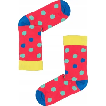 Pánské ponožky Ponožky klasické pastelové s puntíky velikost 42-46