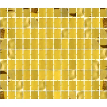 Prostěradlo Závěs Godan B&C 100 x 200 cm zlatý